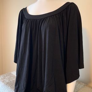 Express Flowy Black Top
